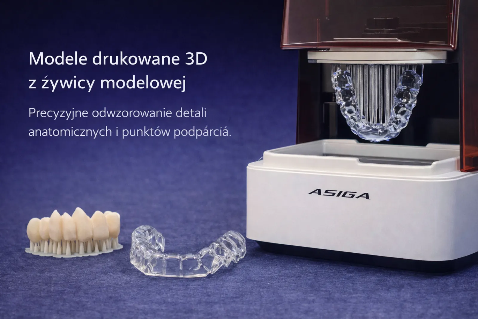 Druk 3D - realizacja szyn i prac tymczasowych