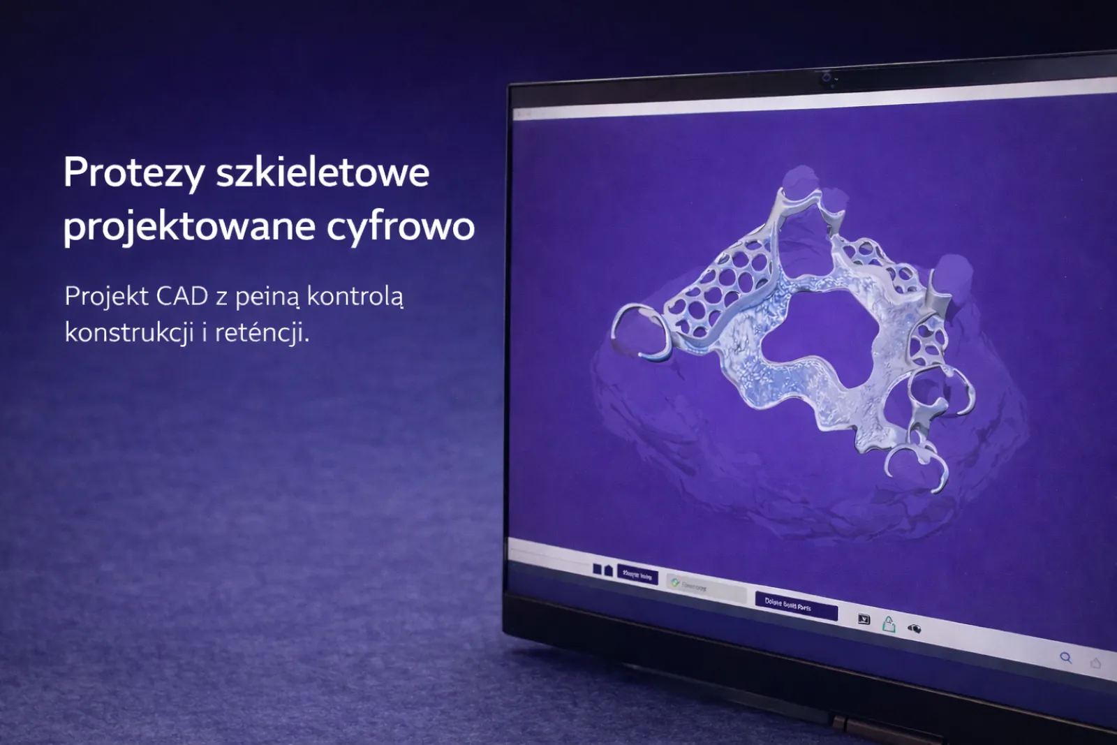 Prace hybrydowe - belki i suprastruktury na implantach